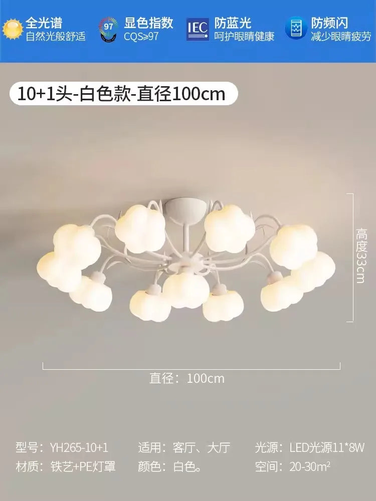 Personalised Nordic ceiling light for bright and colourful children's room - vue 11 sur 12