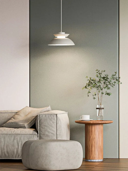 Modern Danish design wabi-sabi pendant light for contemporary spaces - vue 5 sur 11