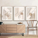 Modern geometric abstract wall art painting for home decor