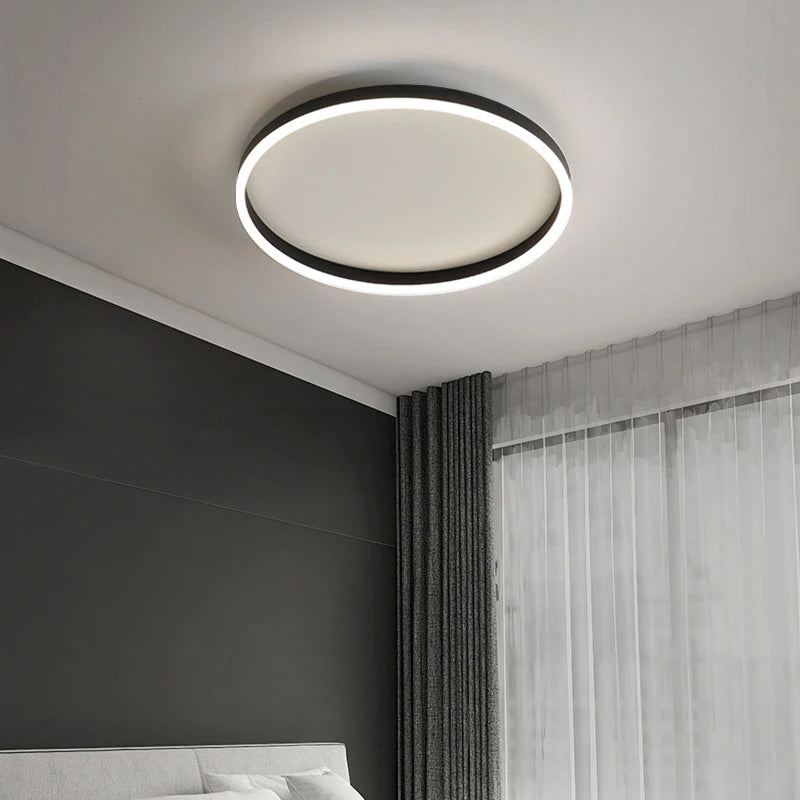 Modern minimalist ultra-thin round nordic ceiling lights