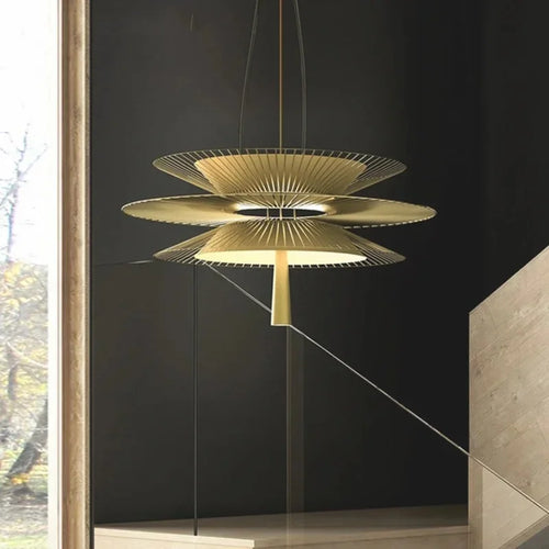 Modern minimalist LED designer chandelier for food bars