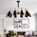 Modern nordic designer chandelier for elegant interiors
