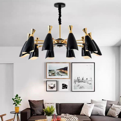 Modern nordic designer chandelier for elegant interiors