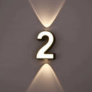 Waterproof outdoor digital LED projection landscape signature lamp
