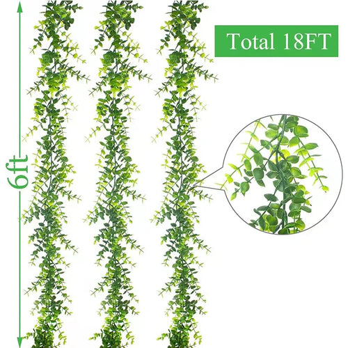Hanging artificial rattan plants for indoor and outdoor decoration