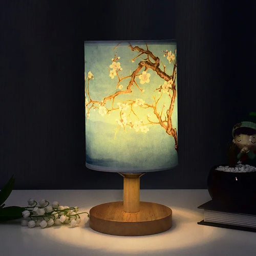 Chinese plum blossom LED table lamp for a gentle ambience - vue 3 sur 10