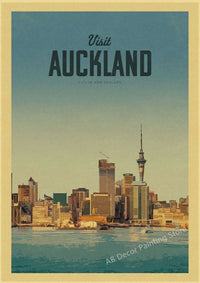 Vintage travel poster for tourism enthusiasts