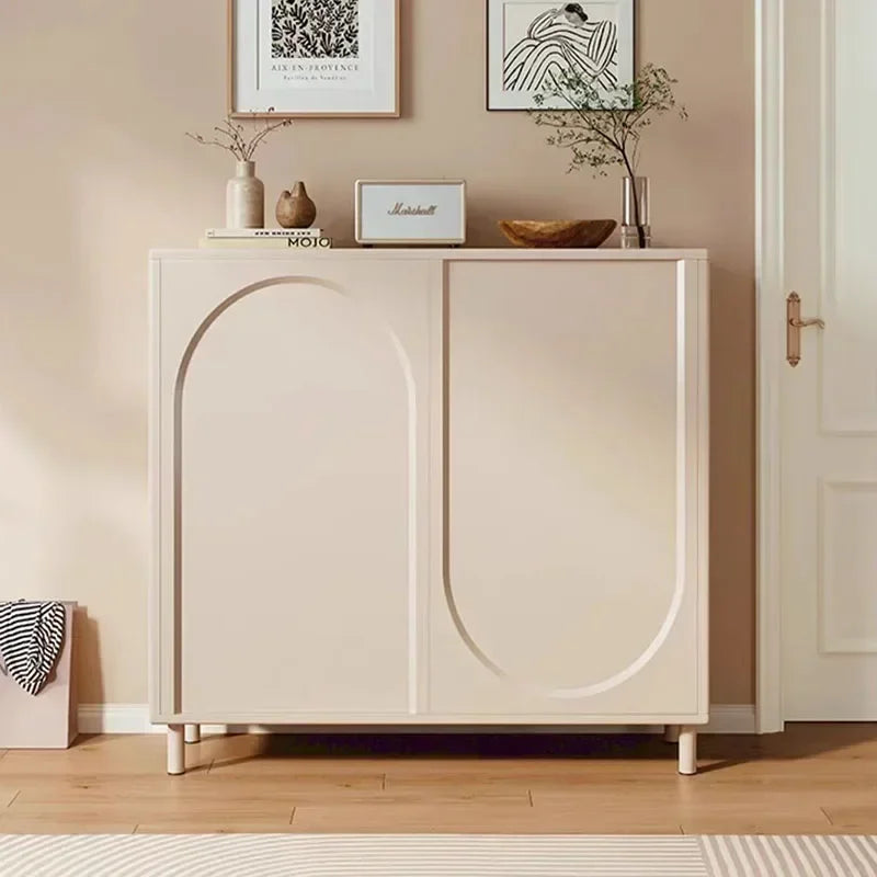 modern adjustable wooden shoe rack for storage