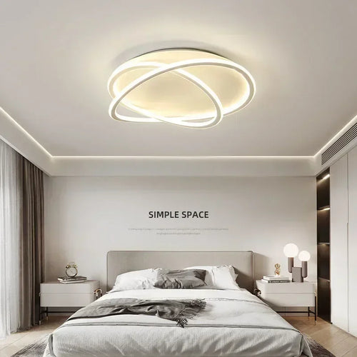Modern LED ceiling light for elegant interior decor - vue 4 sur 16