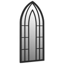 Black mirror 100x45 cm iron for indoor use, home decoration wall decal living room decoration