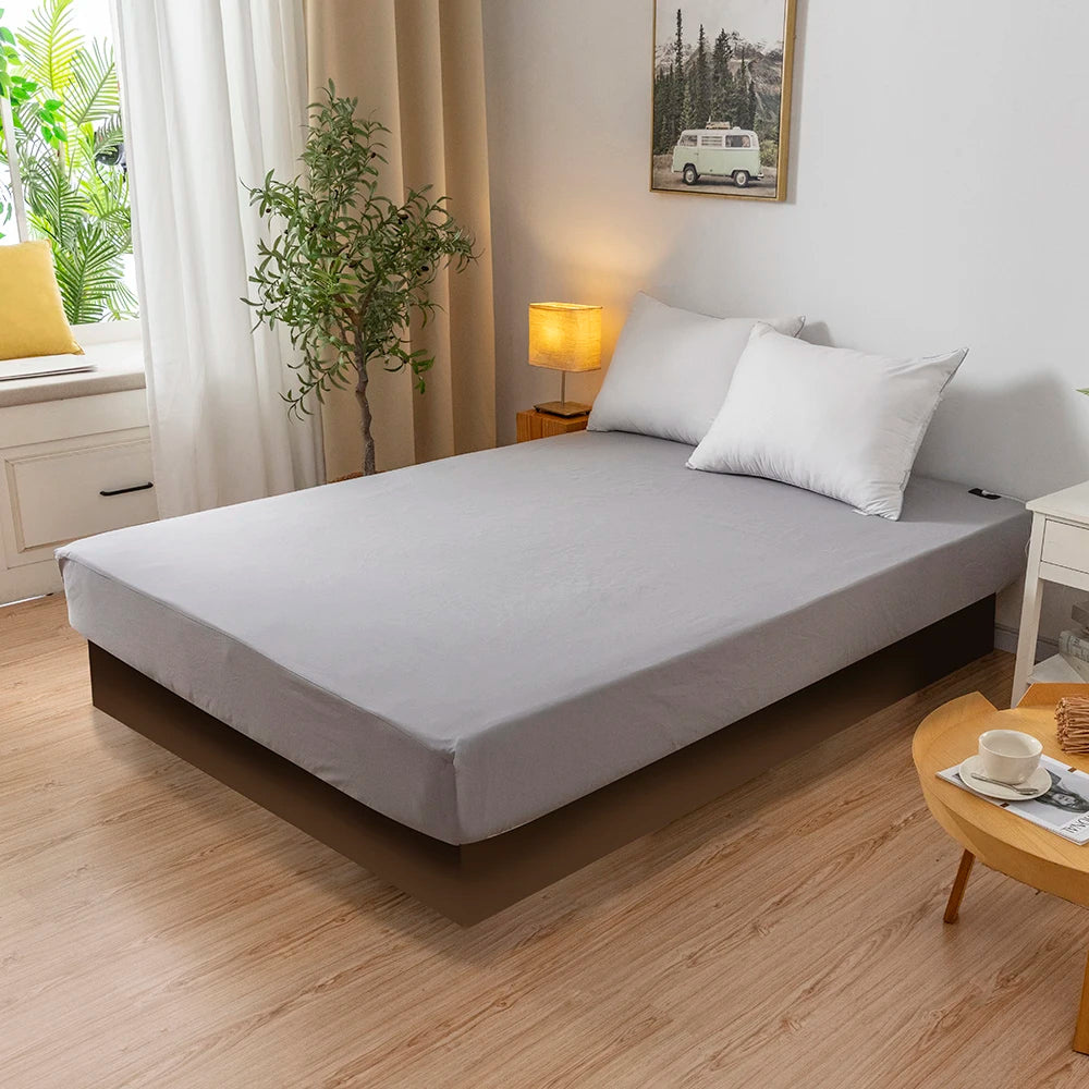 Esd Earthing Bed Fitted Grounding Sheet, Get Grounded King/Queen/Twin Size, Include a Grounding Connection Plug - vue 2 sur 7