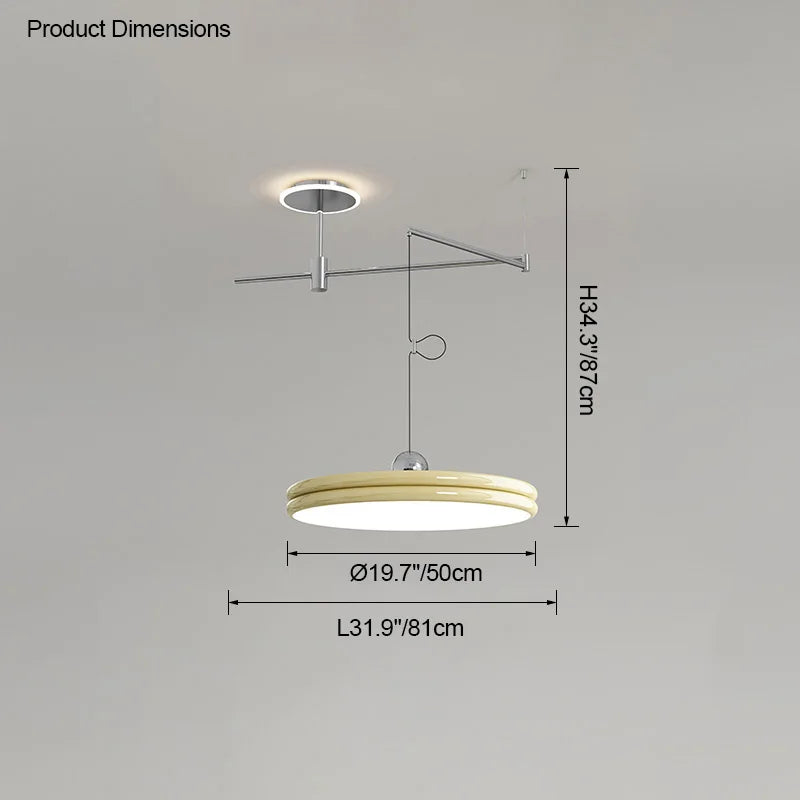 Modern table lamp for reading and dining