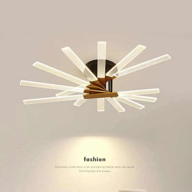 Acrylic LED ceiling light for stylish interiors