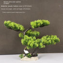 Artificial bonsai plant in plastic for interior decoration