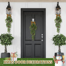 Artificial pinecone garland for Christmas decorations