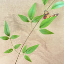 Artificial bamboo leaf bouquet for floral decoration
