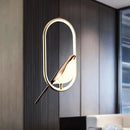Nordic creative magpie LED pendant light for study, bedroom or bedside