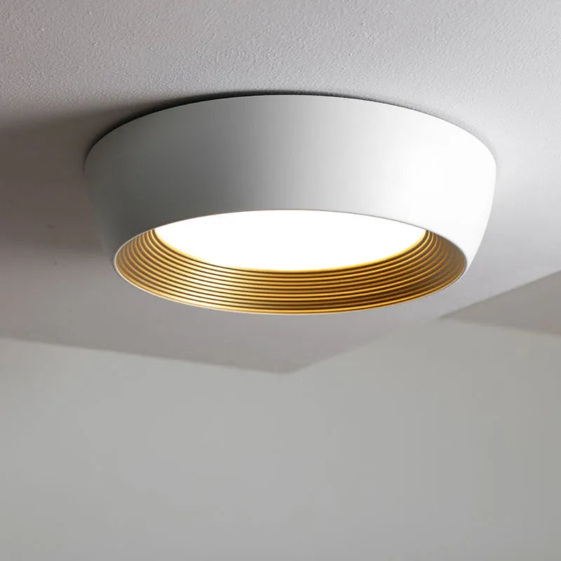 Italian style designer metal ceiling light boxy