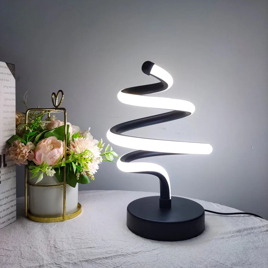 Creative Christmas tree USB desk lamp - vue 4 sur 7