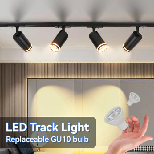 Decorative LED spotlight for indoor shop track lighting - vue 5 sur 19