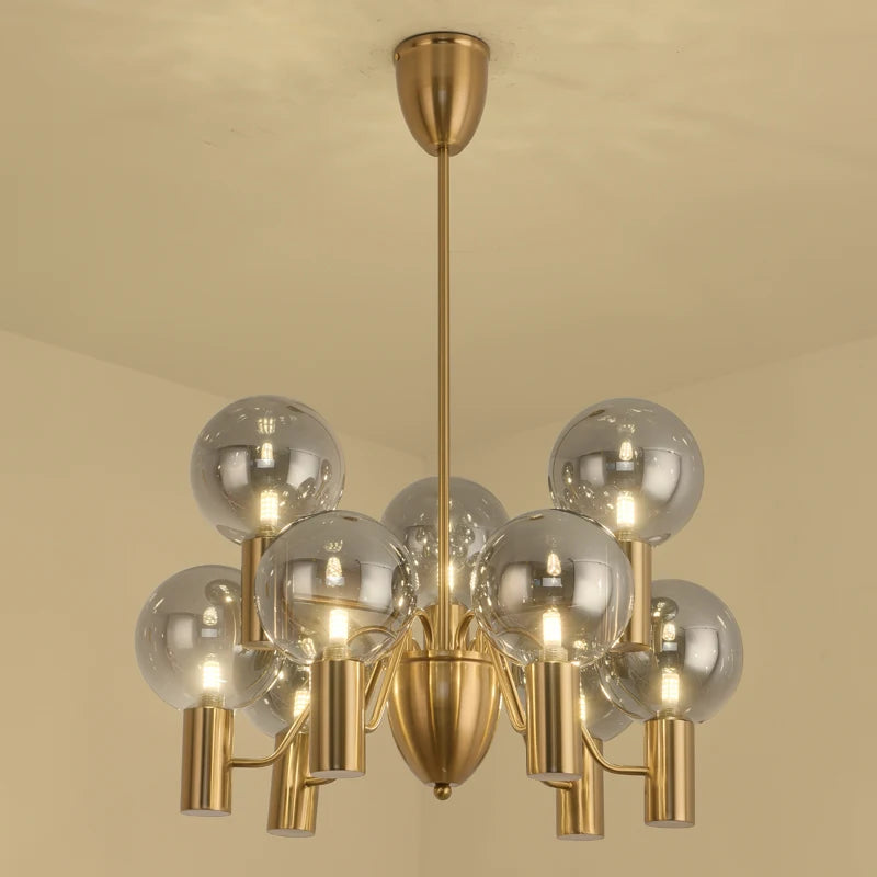 Glass designer pendant light for modern and luxurious interiors