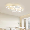 lustre en forme de nuage blanc pour enfants romantique