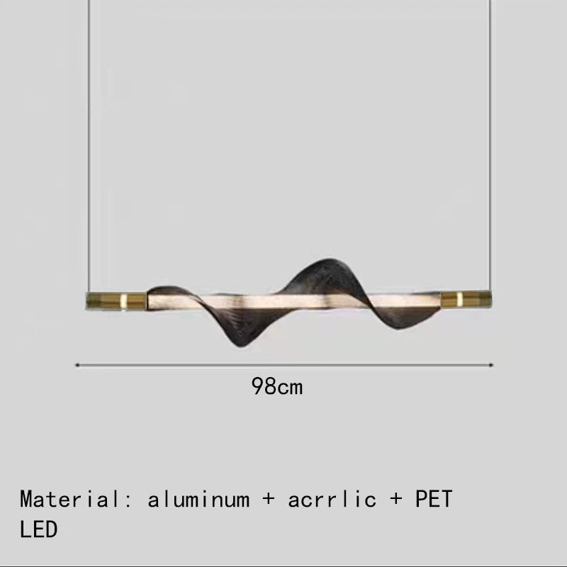 Art deco design chandelier pendant light for kitchen and bar