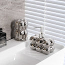 luxury ceramic bathroom decor set