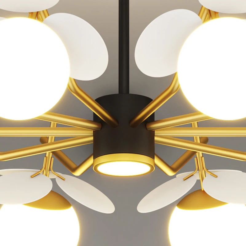 lustre à led moderne pour décoration de chambre d'enfant - vue 6 sur 12