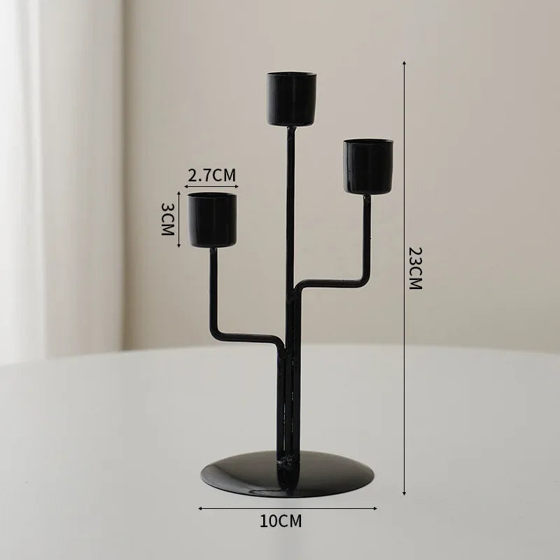 Nordic handmade candle holder for events and festive decoration