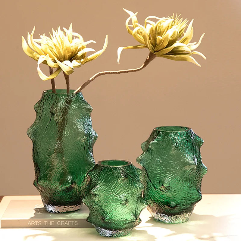 sea ​​cucumber glass vase for decorative terrarium