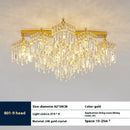 Luxury crystal lamp for elegant modern interiors