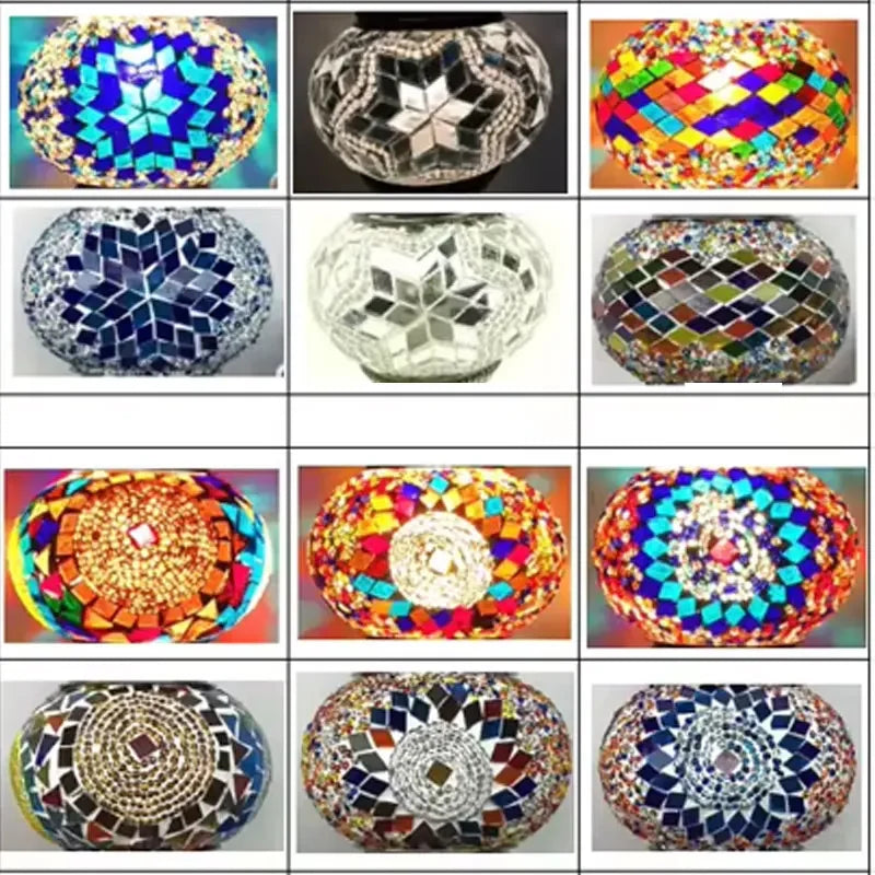 Handcrafted bohemian retro moon-shaped decorative wall light - vue 6 sur 14