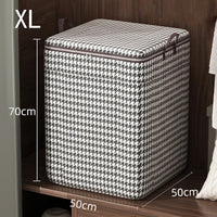 large capacity folding clothes storage bag with handle