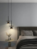 Modern black iron chandelier for elegant interior decor
