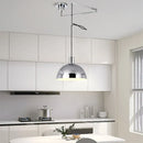 Modern foldable Nordic design telescopic chandelier for contemporary interiors