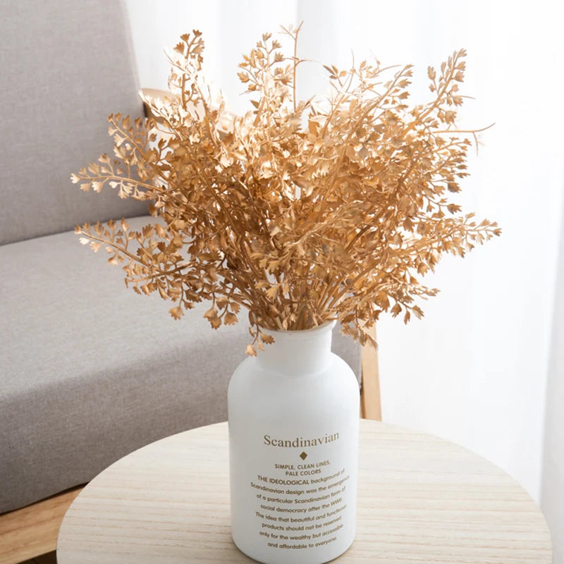 Artificial plants, flowers and foliage for festive and wedding decorations