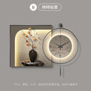 wall clock with unique and aesthetic design for modern decoration