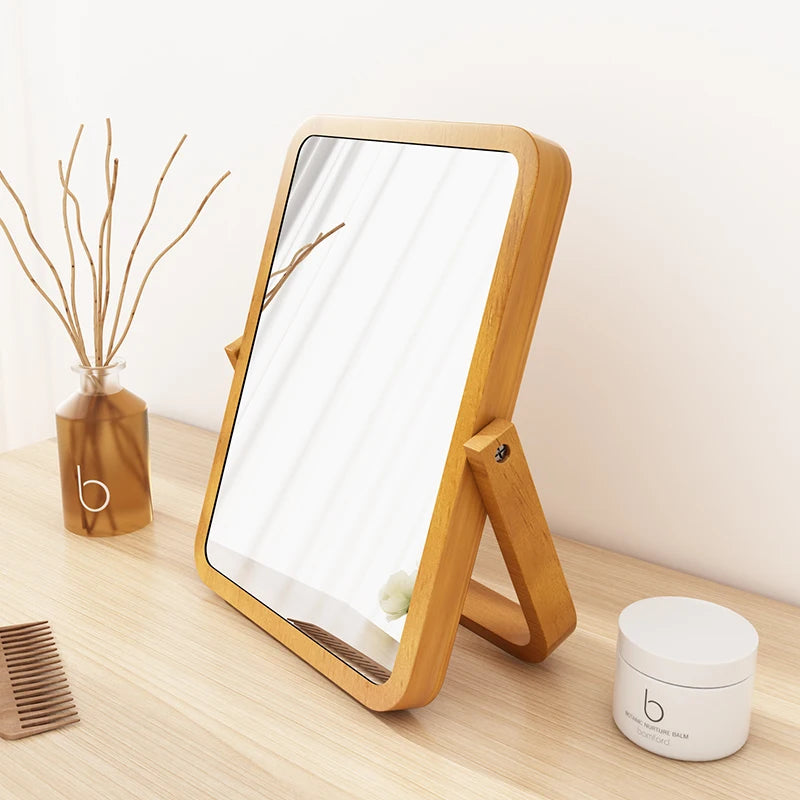 vintage decorative wooden mirrors for interior decoration