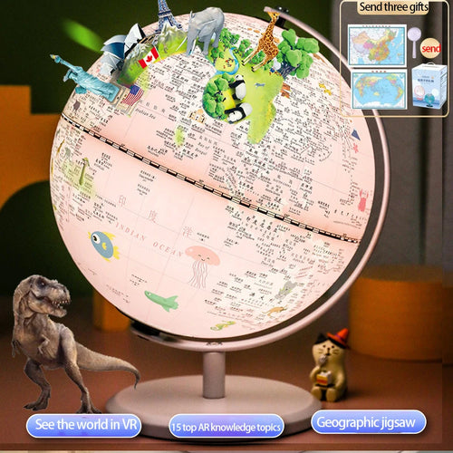 smart desk lamp with globe creative gift for kids - vue 11 sur 14