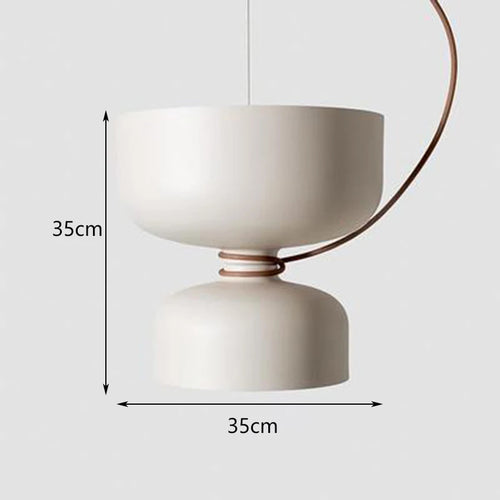 suspension à deux têtes design moderne pour intérieur - vue 14 sur 16