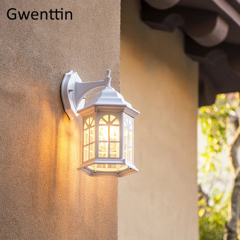 Modern wall light for indoor and outdoor decoration - vue 4 sur 8