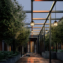 Vintage European outdoor ceiling light for garden and balcony