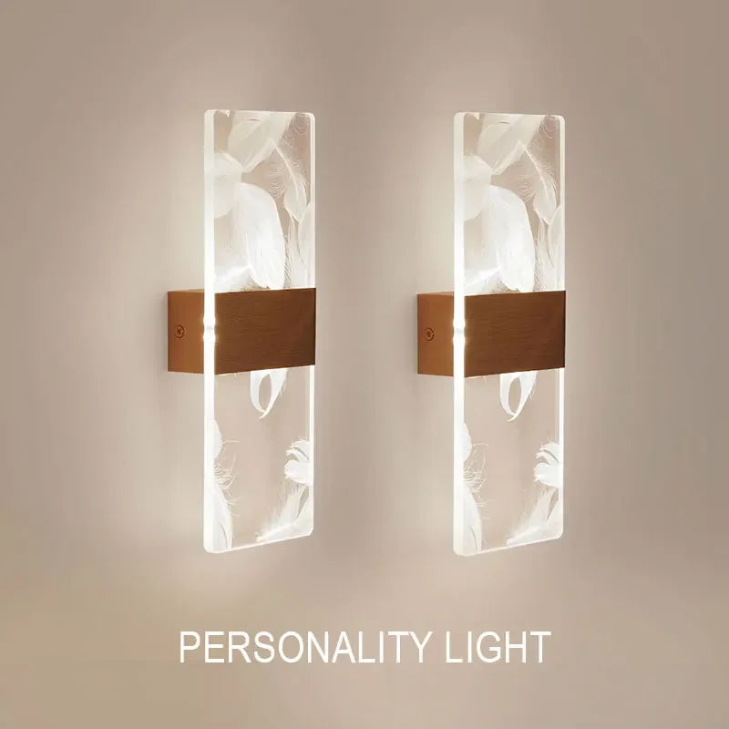 Modern LED wall light