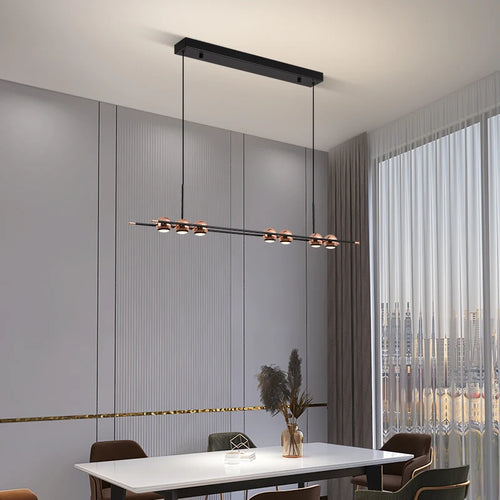 Minimalist modern ball chandelier for interior decoration - vue 2 sur 12
