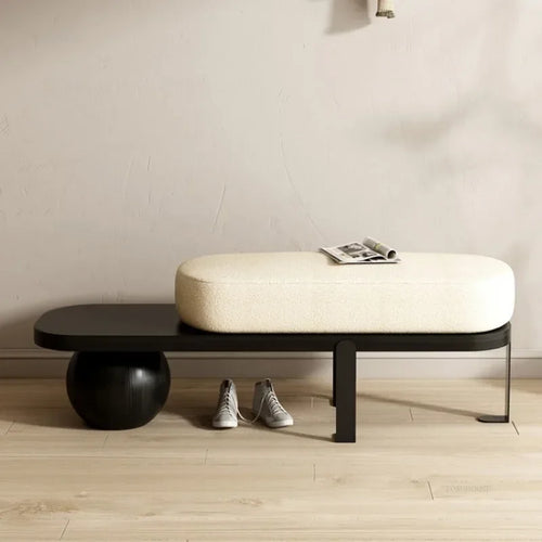 multifunctional solid wood bench for stylish interior - vue 11 sur 19