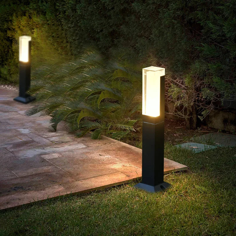 Modern waterproof LED aluminium outdoor lamp