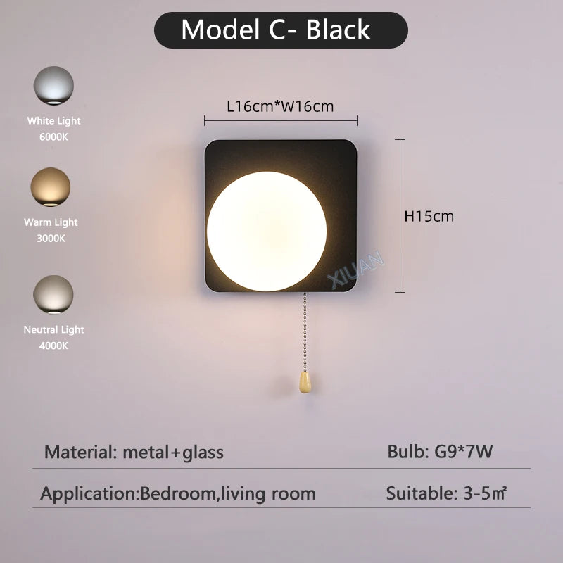 Colourful nordic wall lights - vue 16 sur 23
