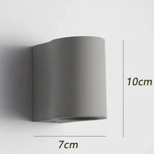 Designer creative terrazzo cement wall light - vue 5 sur 8