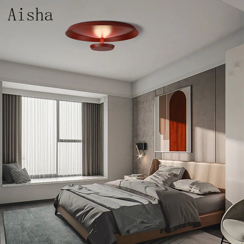 Creative LED ceiling light for modern interior decor - vue 3 sur 9